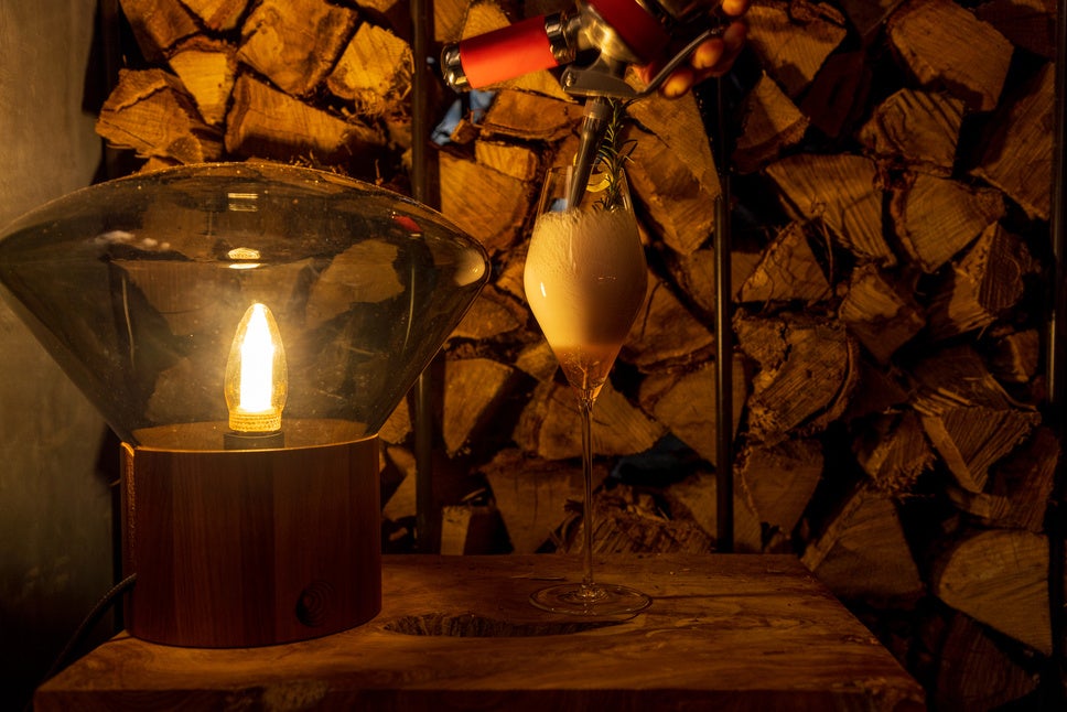 7位入賞のカクテル　ナイトロハーブ