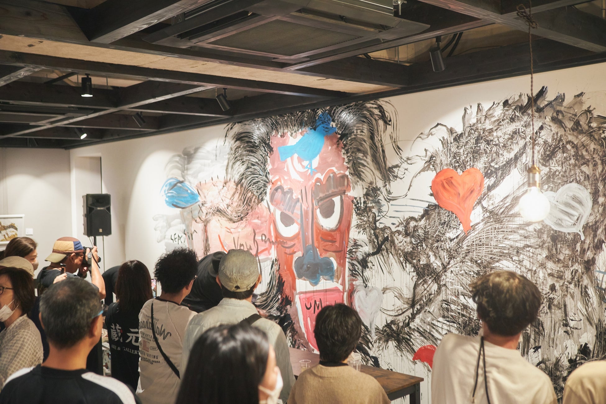 以前のライブペイントの様子