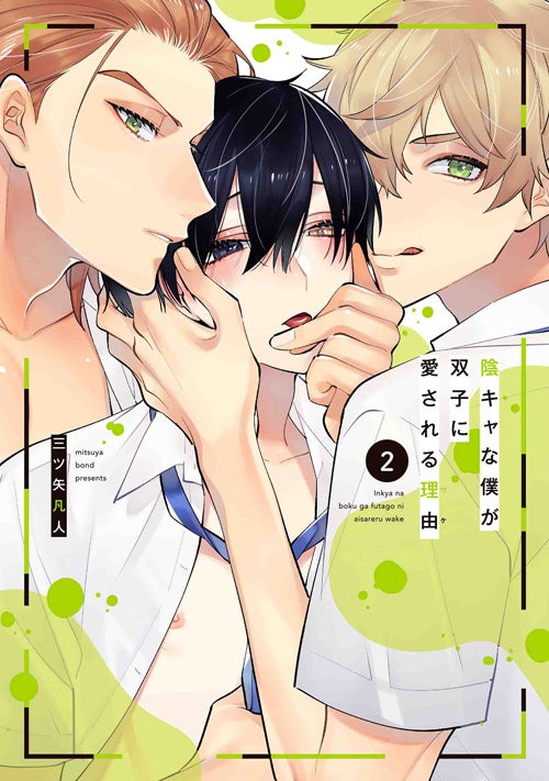 『陰キャな僕が双子に愛される理由』2巻書影