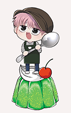 『花とゆめ』21号ふろく『「多聞くん今どっち！？」あーんして♡アクリルスタンド第2弾 ジメ原さんver. by 師走ゆき』