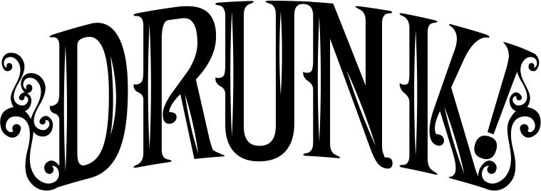 「DRUNK!」ロゴ