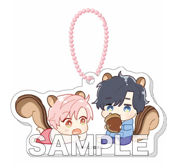 ホーリンラブブックス(TORICO)限定特典 【有償】アクリルブロックキーホルダー付き