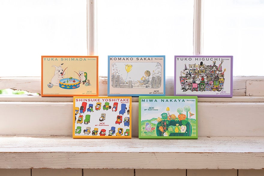 撮影／有賀傑　©YUKA SHIMADA／OJIGI BUNNY INC.　©KOMAKO SAKAI　©YUKO HIGUCHI　©SHINSUKE YOSHITAKE　©MIWA NAKAYA 