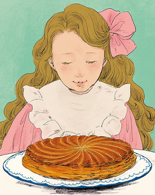 『王さまのお菓子』（石井睦美／文　くらはしれい／絵　文化出版局）より