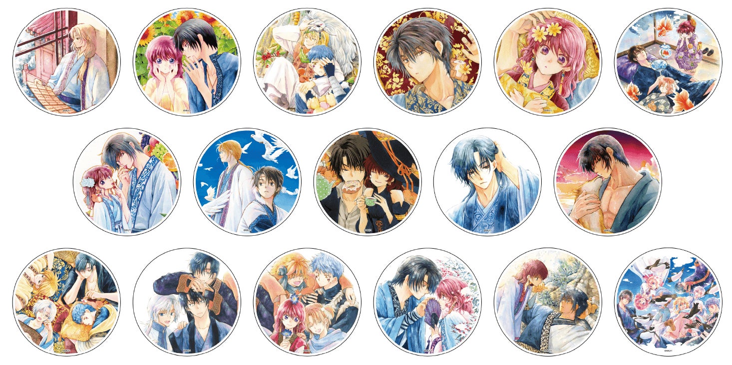 暁のヨナ コースター コラボカフェ 前半 後半 30種類 暁のヨナ コースター コラボカフェ 前半 後半 30種類