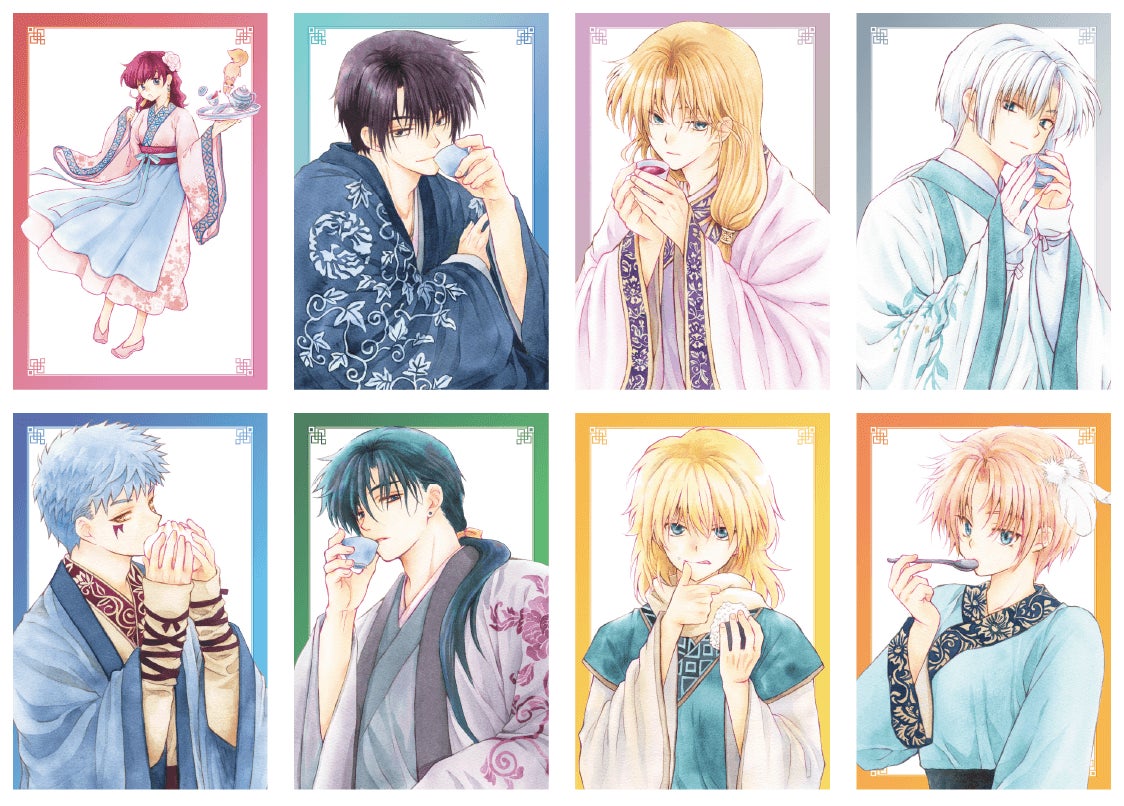 IP65防水 暁のヨナ カフェ アクリルコースター 7点セット