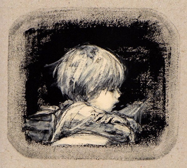 『橋の上で』湯本香樹実／文　酒井駒子／絵　河出書房新社