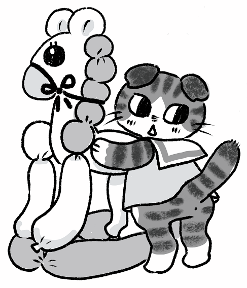 描きおろしイラスト（ブンちゃん）　©羽海野チカ／白泉社