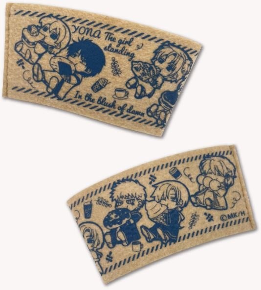 『花とゆめ6号』ふろく「ホッと一息♥ヨナ御一行フェルトカップスリーブ」by草凪みずほ