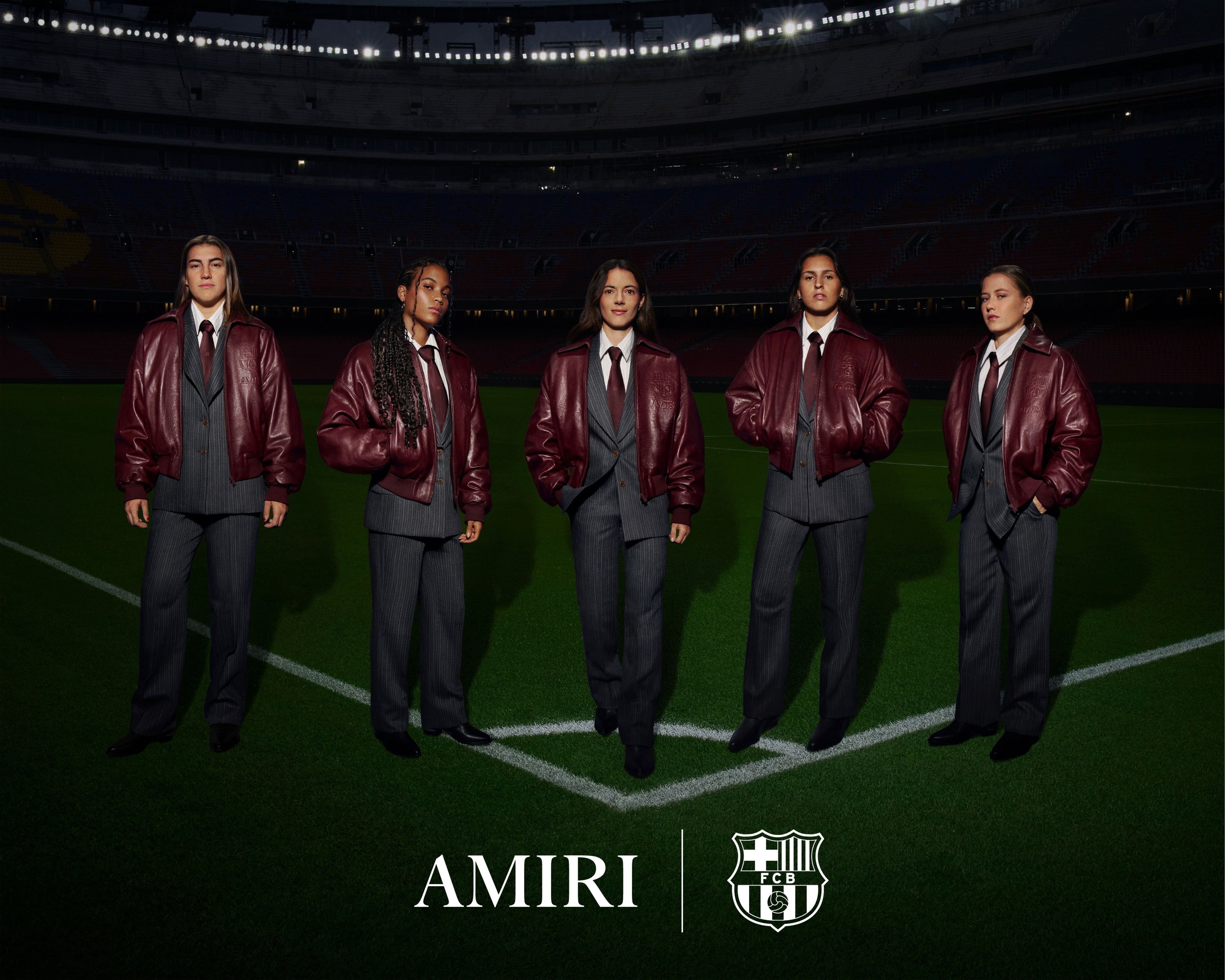 AMIRIがFCバルセロナ女子トップチームに向けたウィメンズフォーマルウェアの第二シーズンを発表