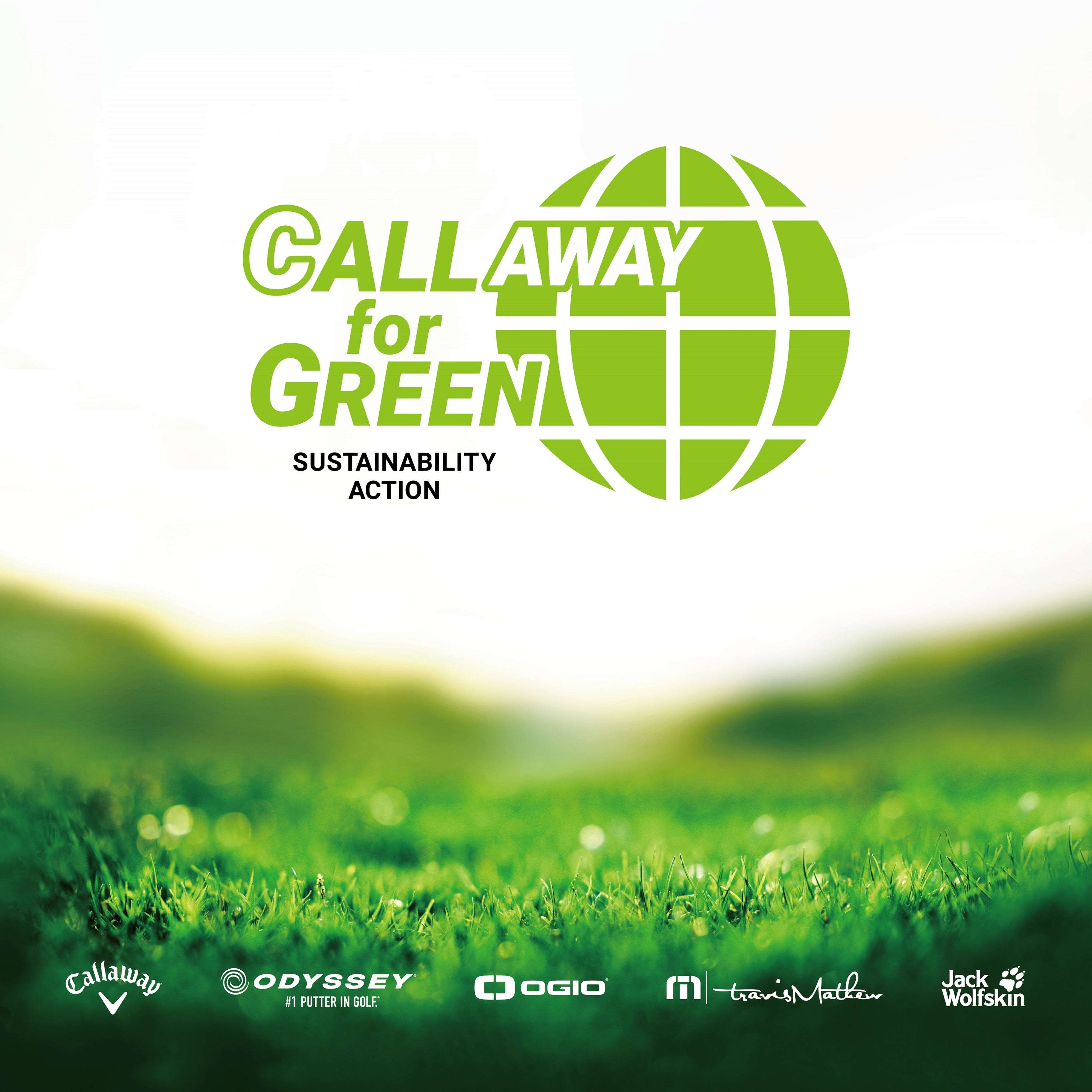 キャロウェイゴルフのサステナビリティ活動コンセプトロゴ