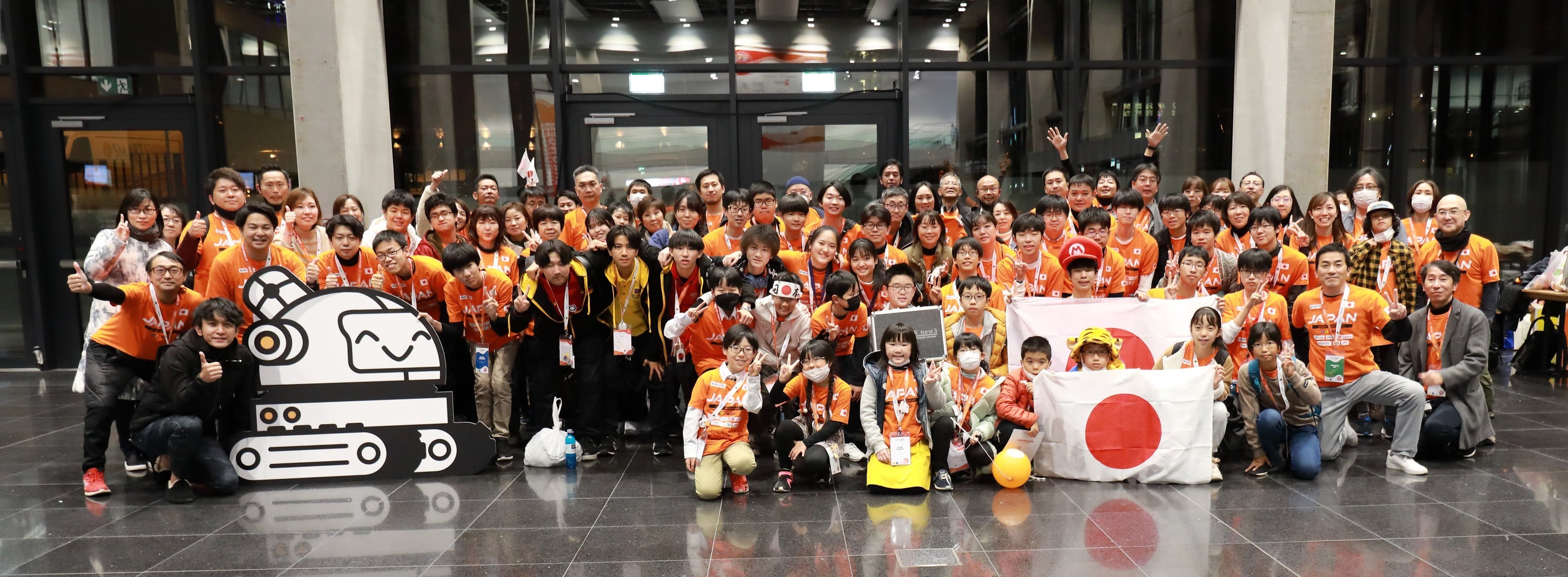 （WRO 2022 ドイツ国際大会）日本選手団