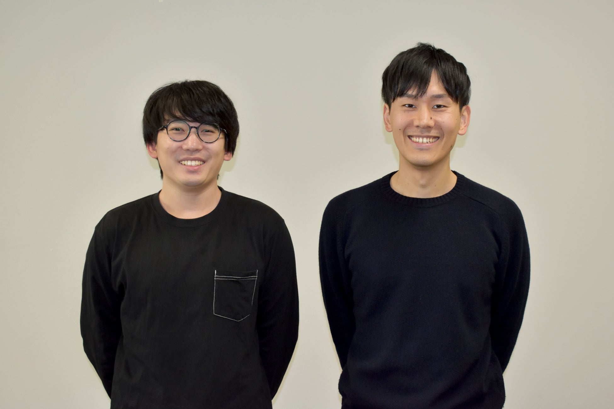 執行役員CTOに就任した田中来樹(左)と、取締役副社長海外事業責任者に就任した近藤岳晴(右)