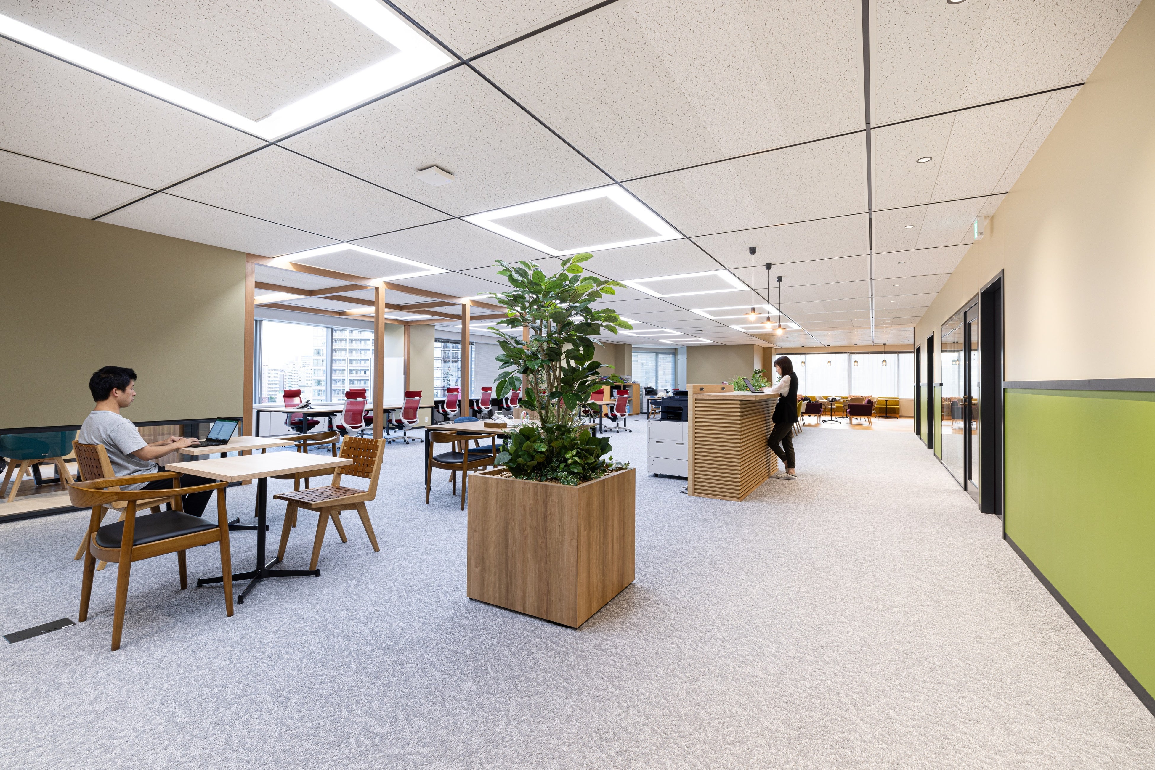 Heartseedオフィス拡大移転_執務エリア