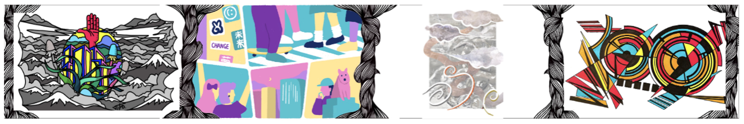 アーティストのラフ案は上記になります。あくまでラフ案のため、変更になる可能性がございます。