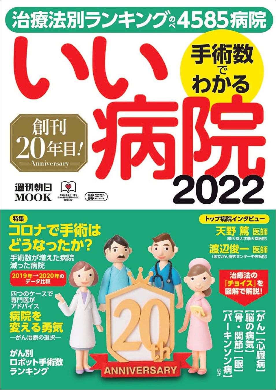 創刊年を迎えた週刊朝日ムック いい病院22 2月26日発売 最新の手術数ランキング4585病院が明らかに コロナ前後の手術数の増減もわかる 株式会社朝日新聞出版のプレスリリース 創刊年を迎えた週刊朝日ムック いい病院22 2月26日発売 最新の手術数ランキング4585病院が明らかに コロナ前後の手術数の増減もわかる 株式会社朝日新聞出版のプレスリリース