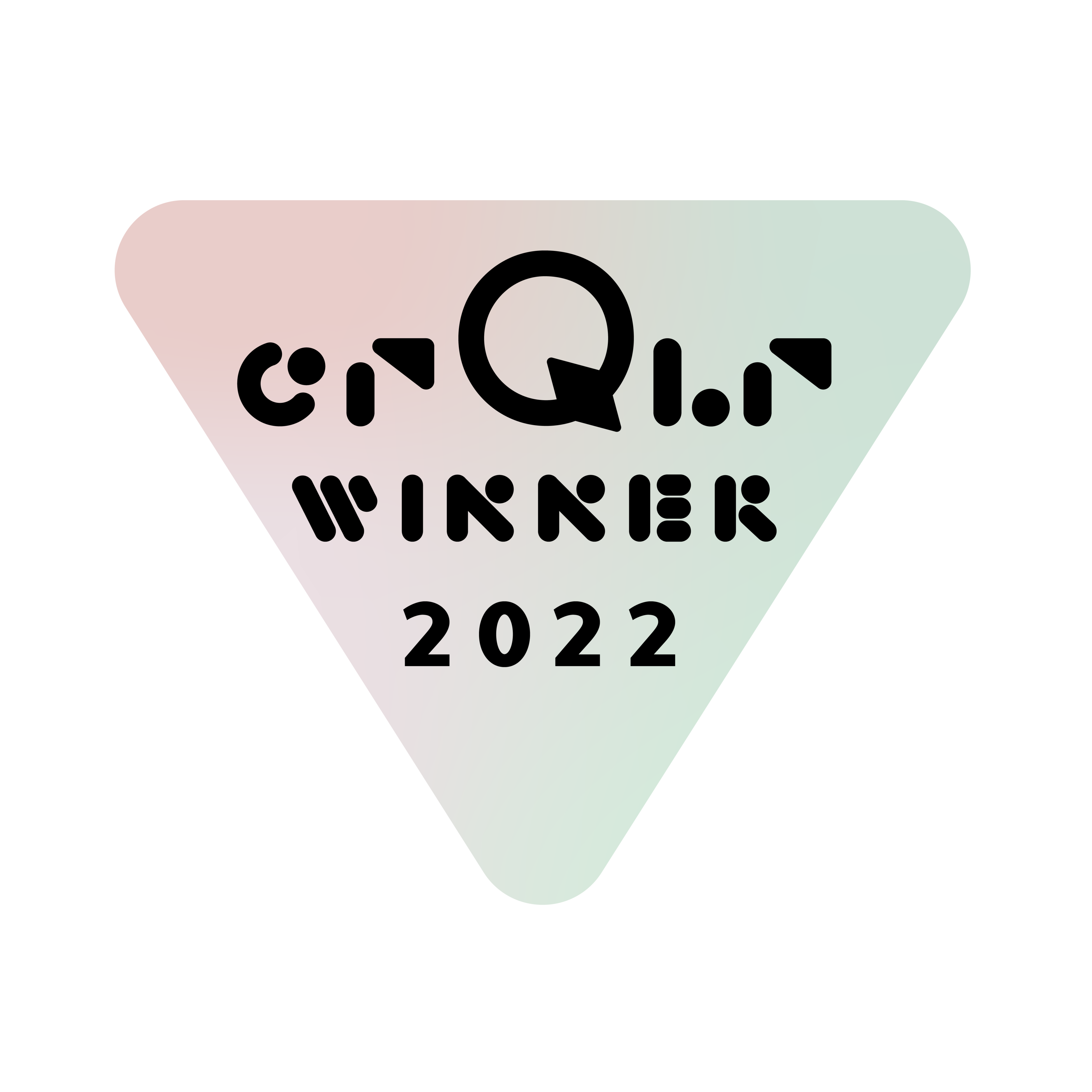 crQlr Awards 2022の認定ロゴ
