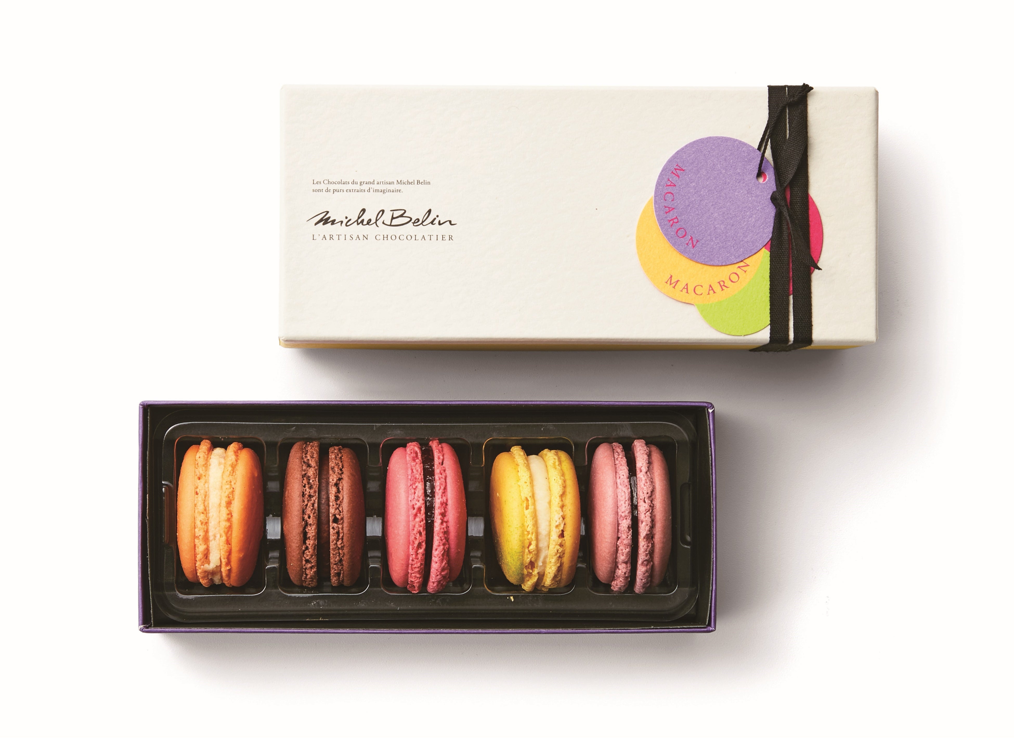 ＜ミッシェル・ブラン＞マカロン5 （5個入）1,620円 ■地下1階 洋菓子売場