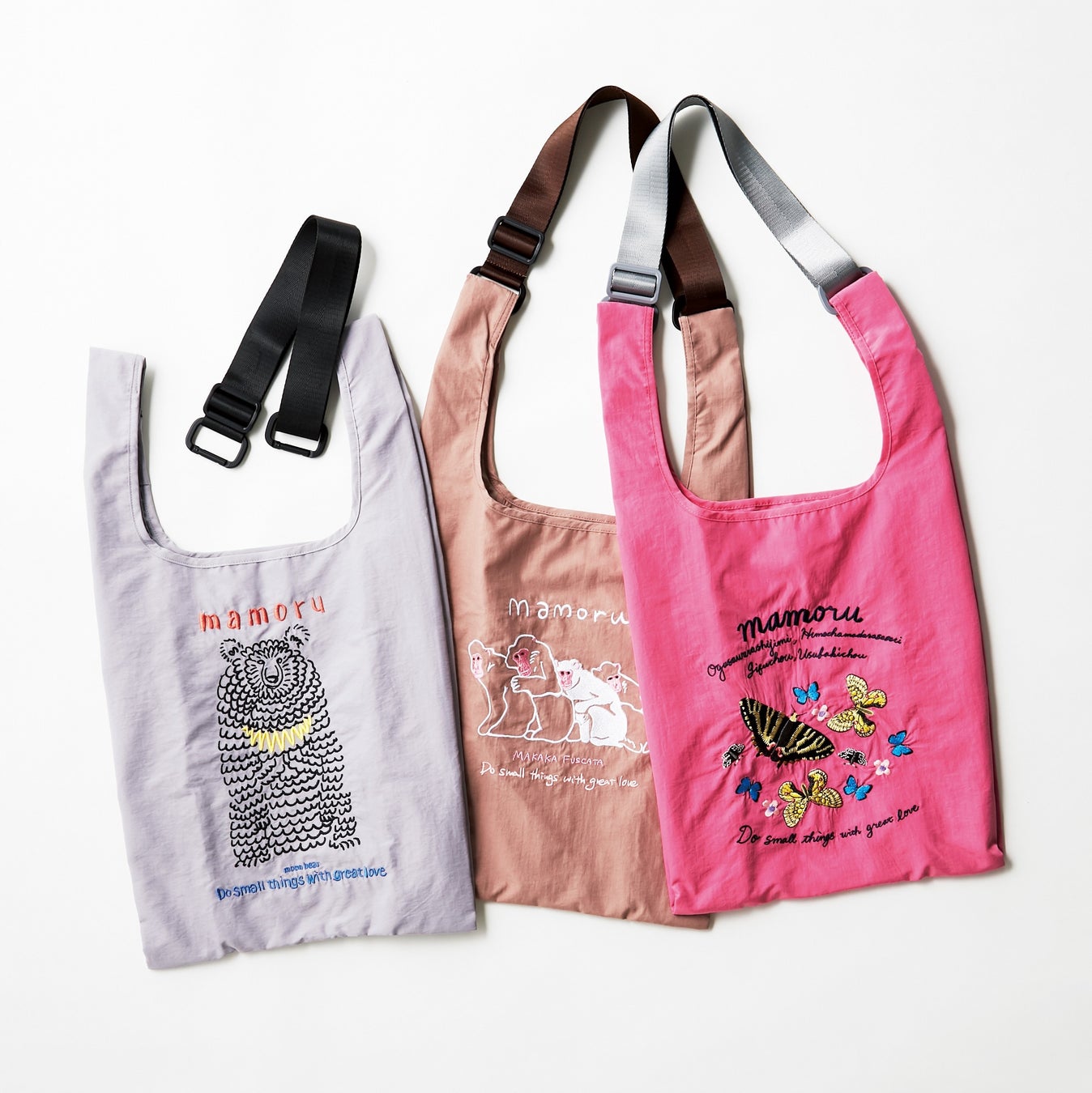 <カトコア×ジャスミン フルフォード> バッグ 各3,850円  ■1階 婦人洋品売場