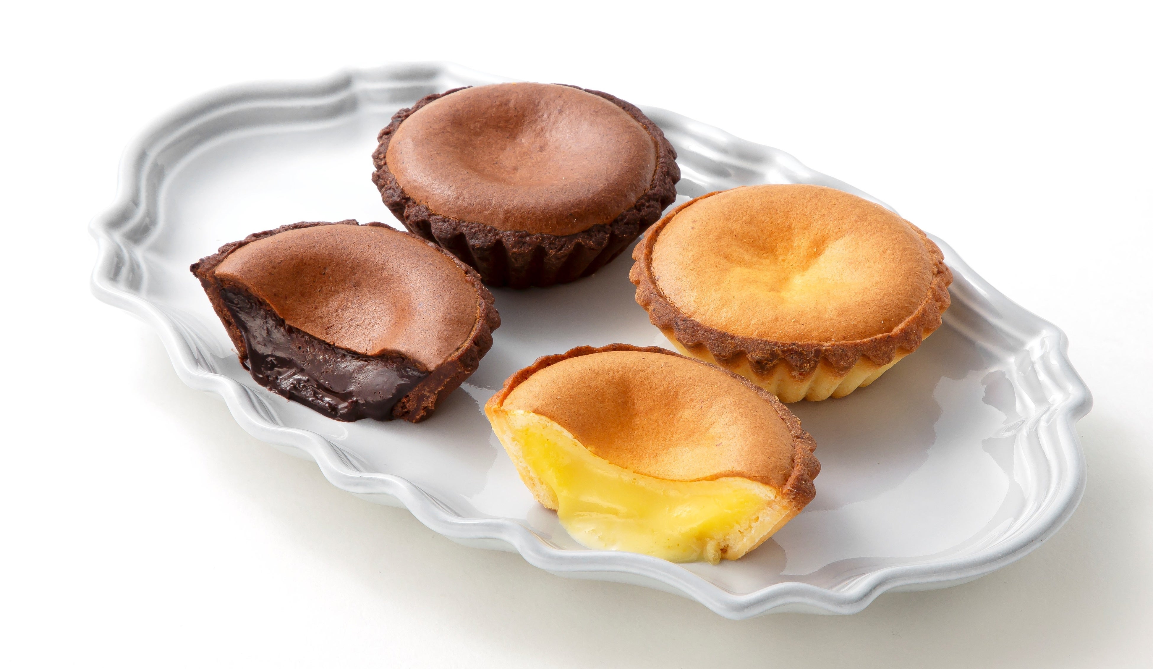 ＜どるちぇ ど さんちょ＞ （右）とろま～じゅ 281円 （左）とろま～じゅショコラ 324円　※8日（火）までの出店