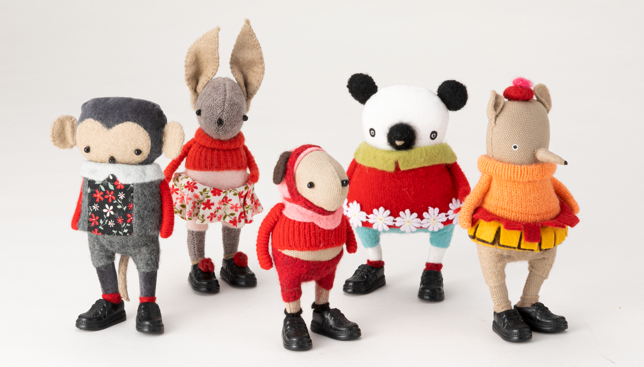 ＜スキッピティホップ＞ ハンドメイドドール各種 16,500円 ※各1点限り