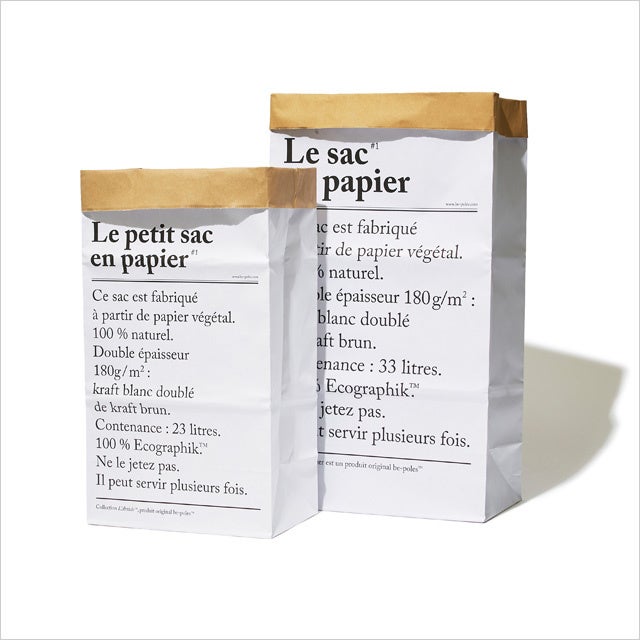 フランス＜ビポール＞ ペーパーバッグ（S～Lサイズ） 1,100円～1,980円
