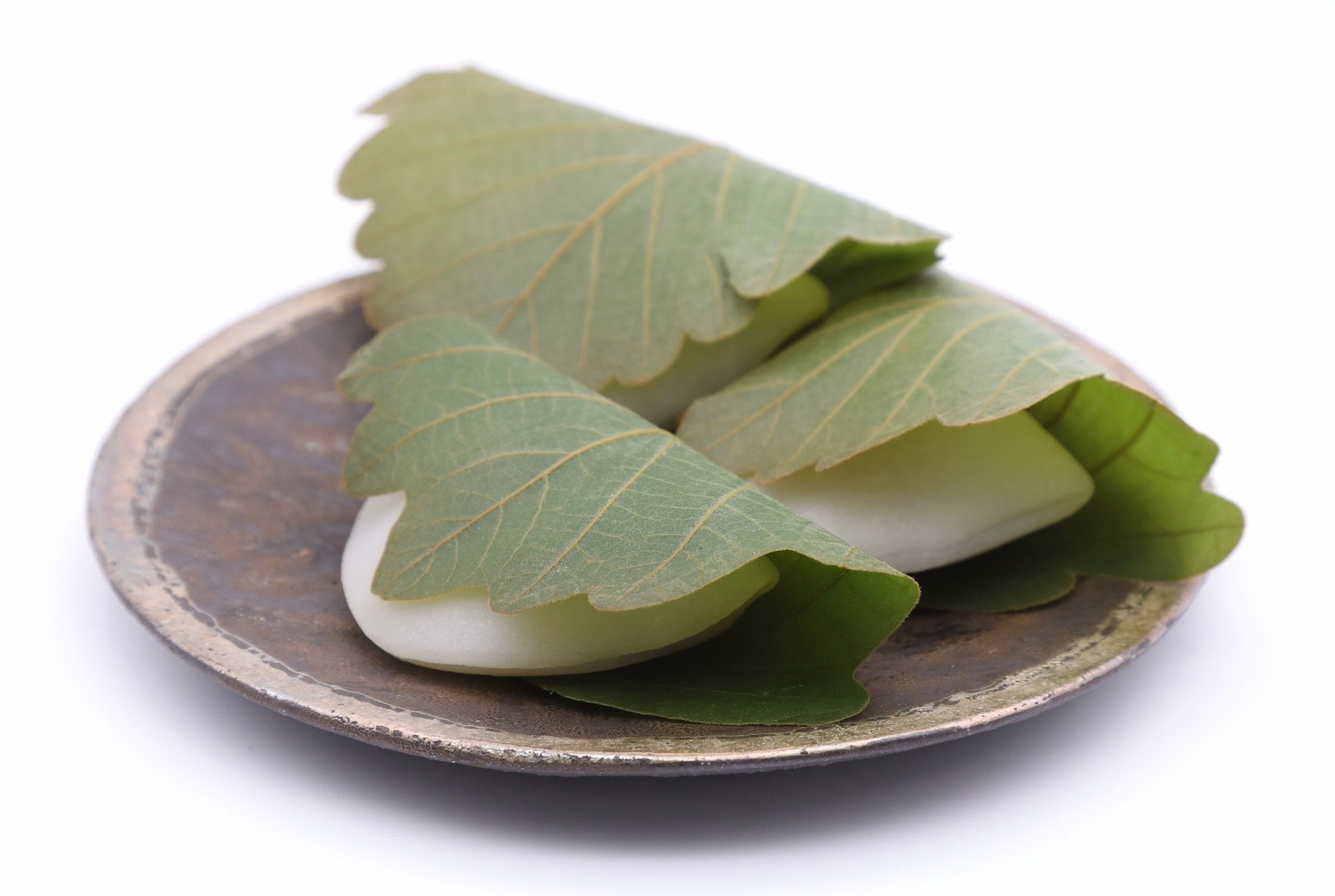 ＜きよめ餅総本家＞ 柏餅（1個）270円   ■地下1階 和菓子売場 「銘菓百選」