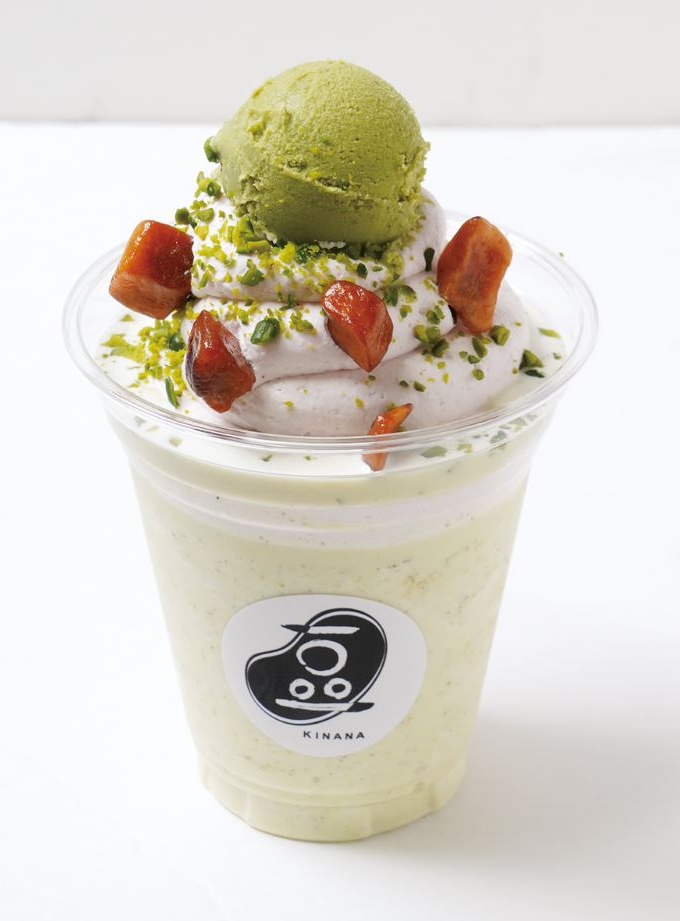 ＜京きなな＞ ピスタチオシェイク 　1,100円 ※各日200杯限り