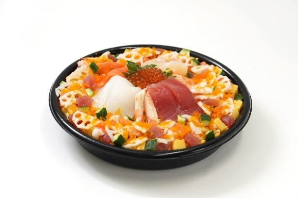 ＜浪花古市庵＞ デカ盛り 彩り海鮮ちらし  2,700円