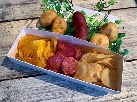 ＜じゃがいもFACTORY  produced by NANAMI＞ 本日のポテチ 3種食べ比べセット 1,080円  ※各日100セット限り