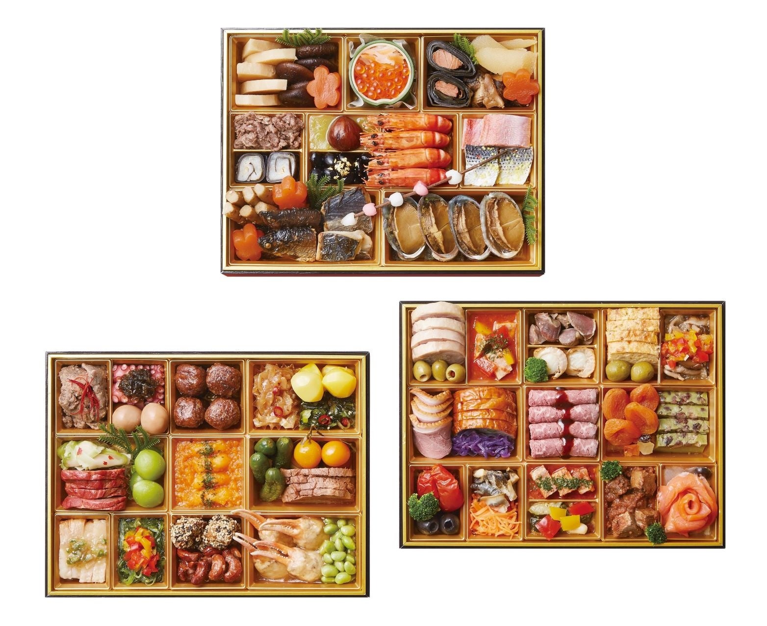 ＜ジェイアール名古屋タカシマヤ オリジナル＞ 和・洋・中 三段重 34,560円