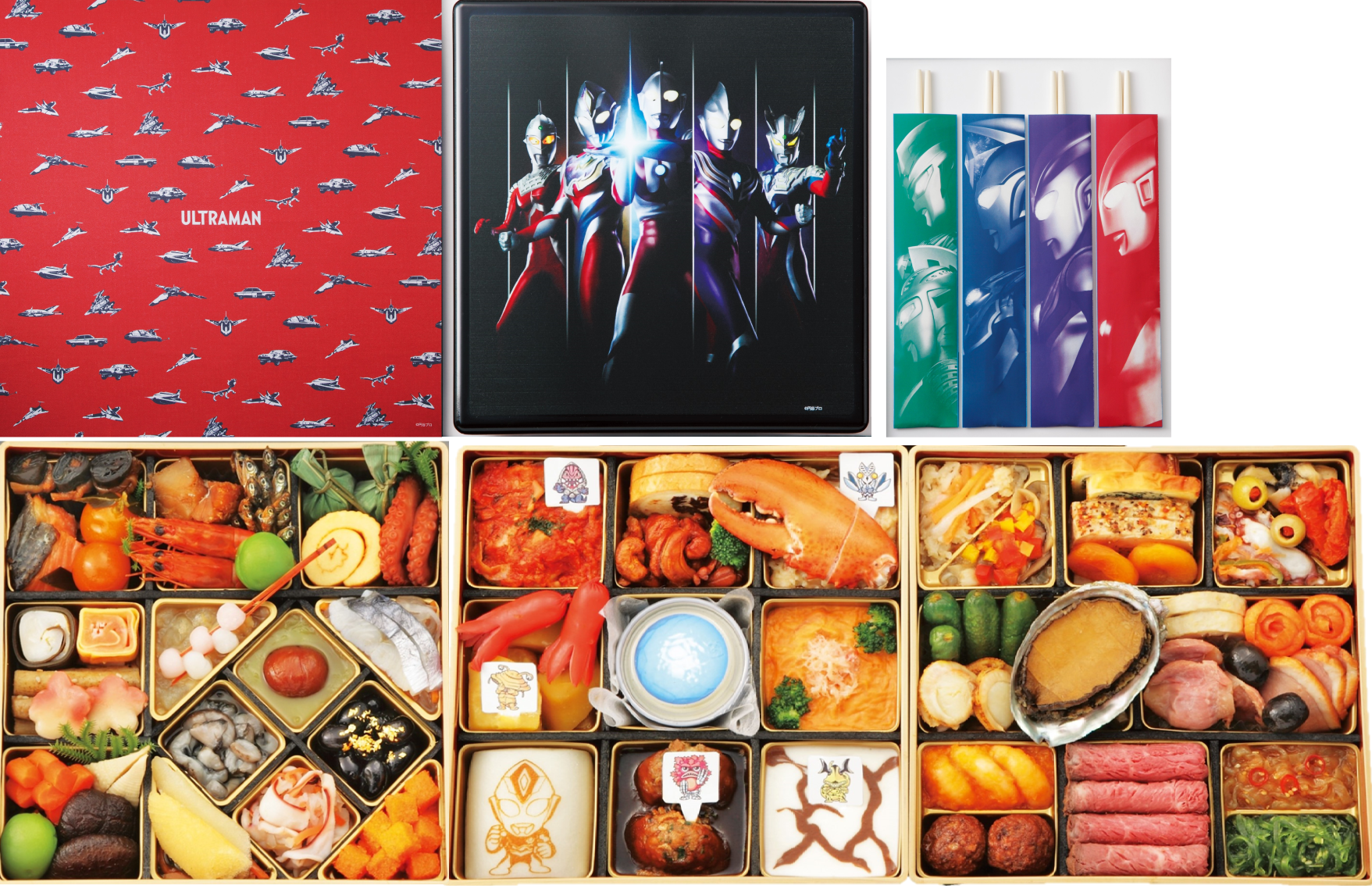 ＜高島屋 家族三世代おせち＞ 和・洋中・おこさま三段重　30,240円