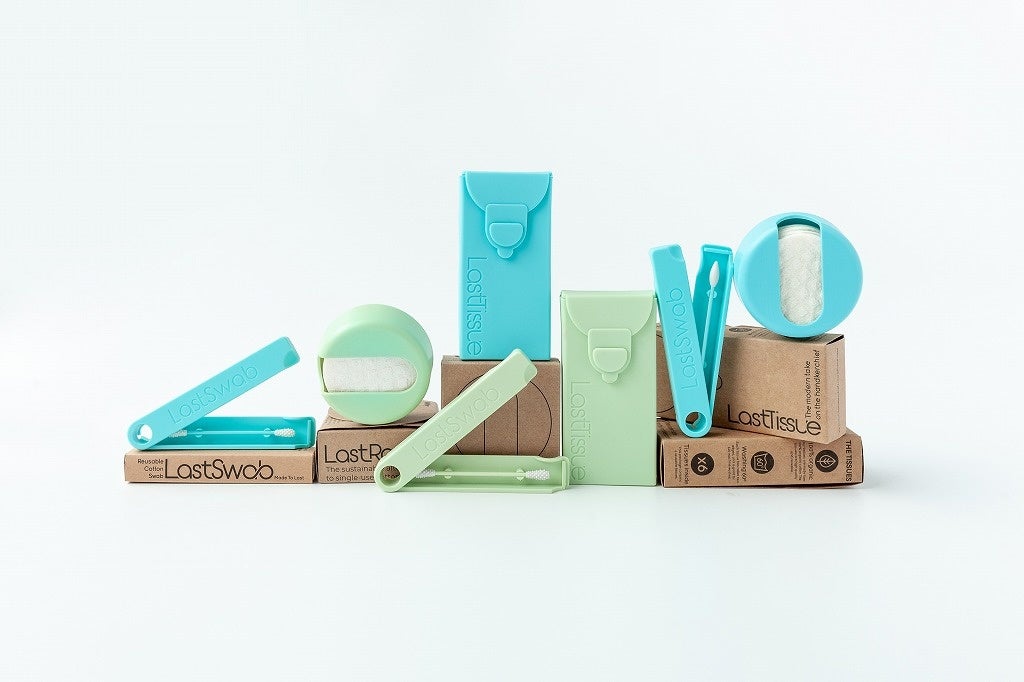 デンマーク＜LastObject（ラストオブジェクト）＞   LastSwab Basic（綿棒）  1,540円 　LastRound（パフ）　1,870円   LastTissue（ティッシュ）　3,080円