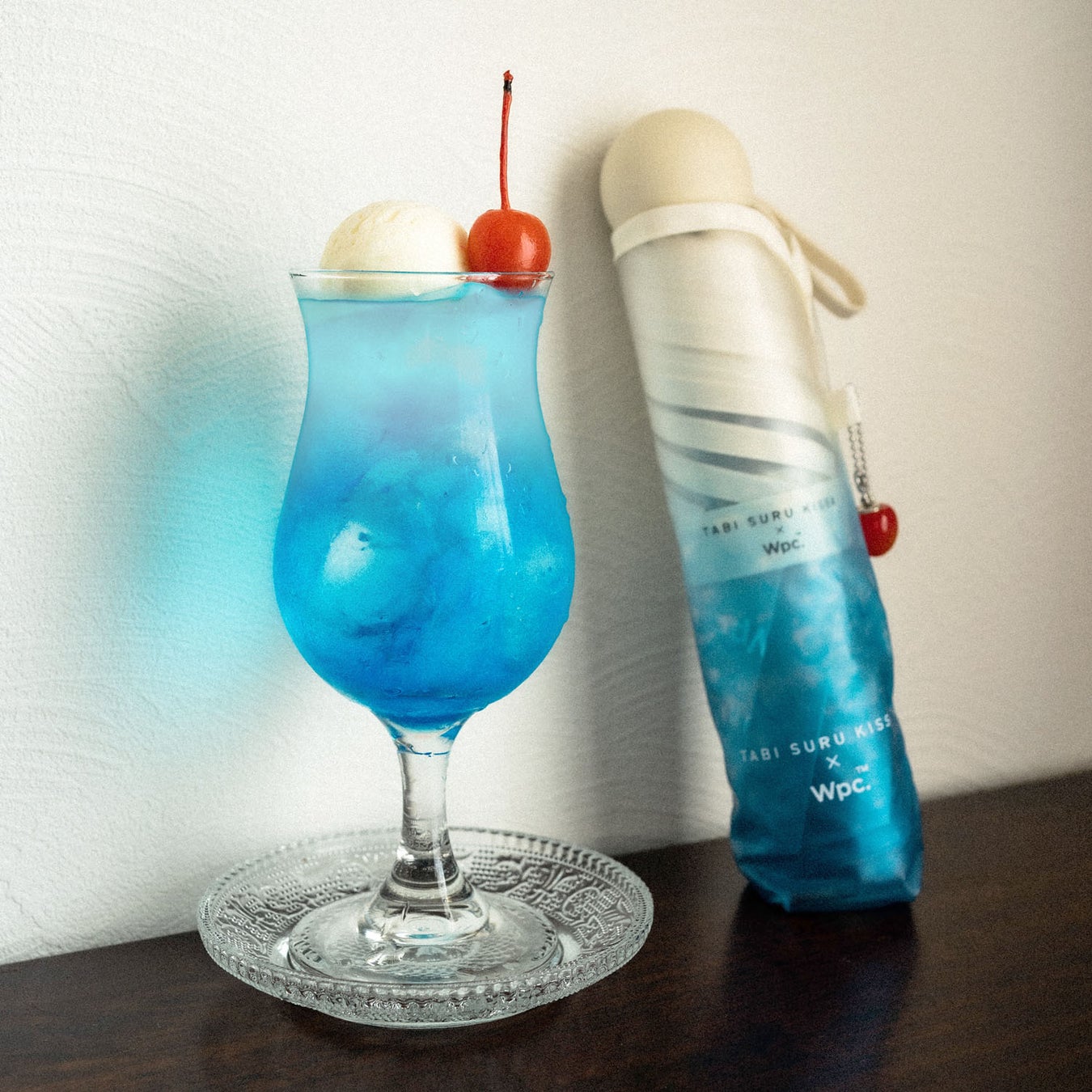 <旅する喫茶> 折りたたみ傘 2,530円