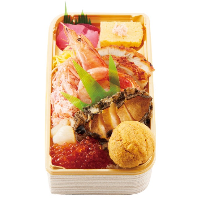福島県＜かに船＞かに船宝船弁当　2,484円　※各日100折限り　※当店限定　※実演