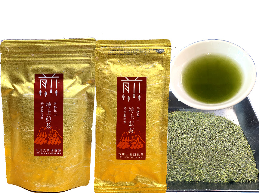＜市川大楽園＞ 特上煎茶 （100ｇ）751円