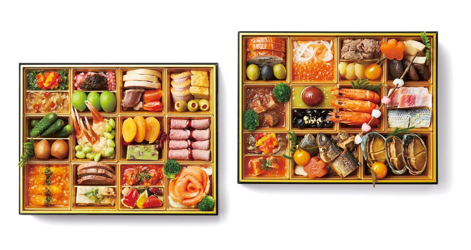 ＜ジェイアール名古屋タカシマヤオリジナル＞ 和・洋・中 二段重　22,680円 (30折限り)　※ジェイアール名古屋タカシマヤ限定