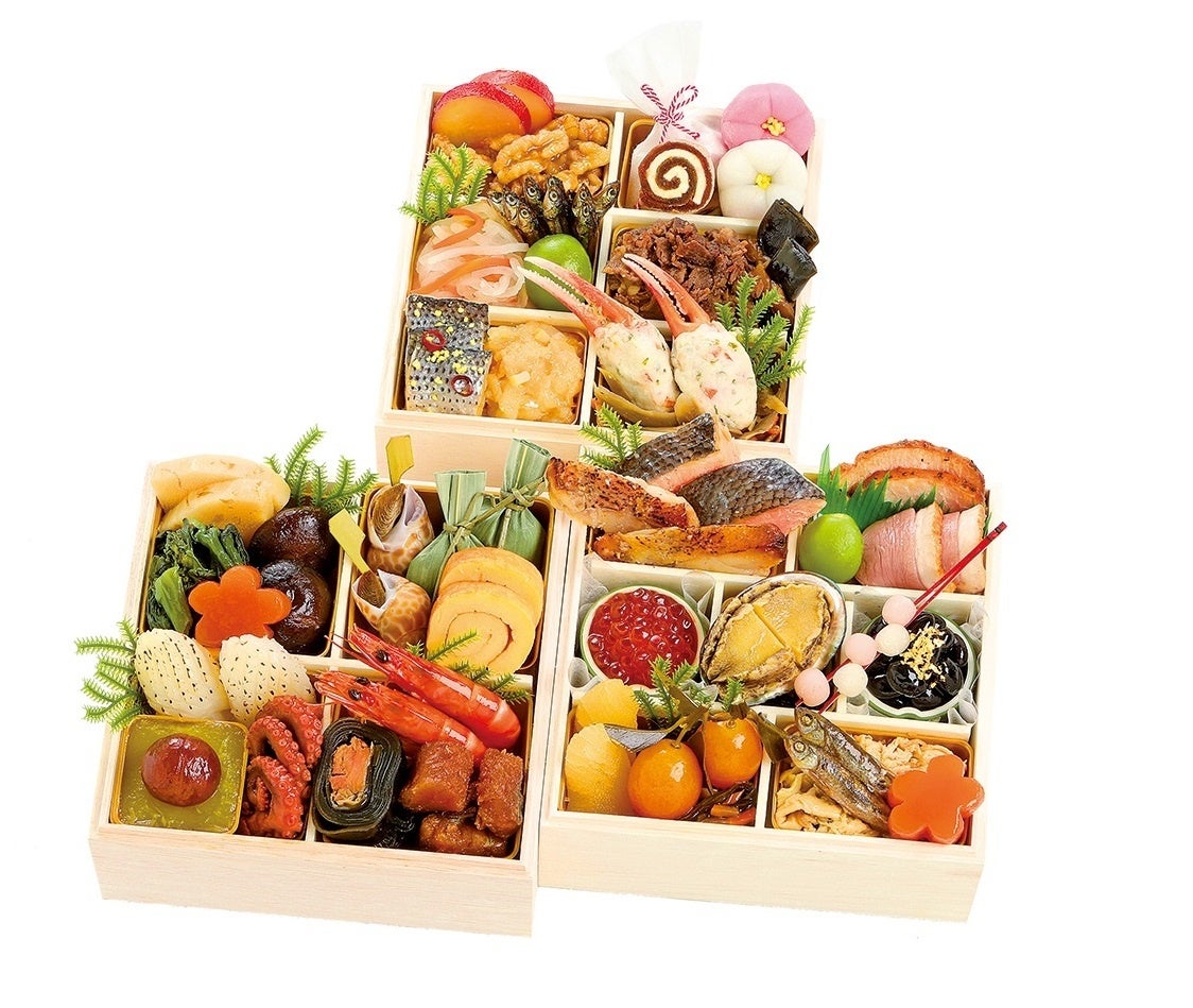 ＜京都　三千院の里＞ 和 三段重　 13,500円 (30折限り)