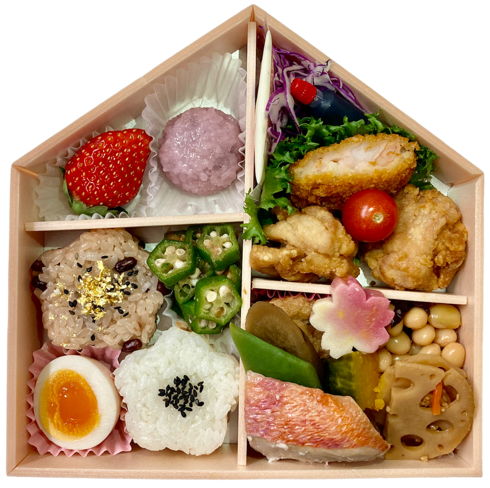 ＜八百彦本店＞ 合格弁当 1,186円 ※1月15日（日）までの販売 ■地下1階 惣菜売場