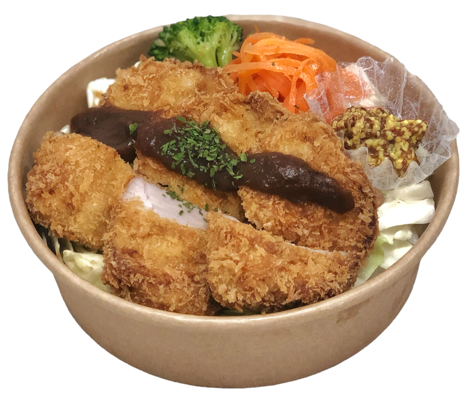 ＜べべのおそうざい＞ フレンチ味噌カツBOX 951円 ※1月31日（火）までの販売 ■地下1階 惣菜売場