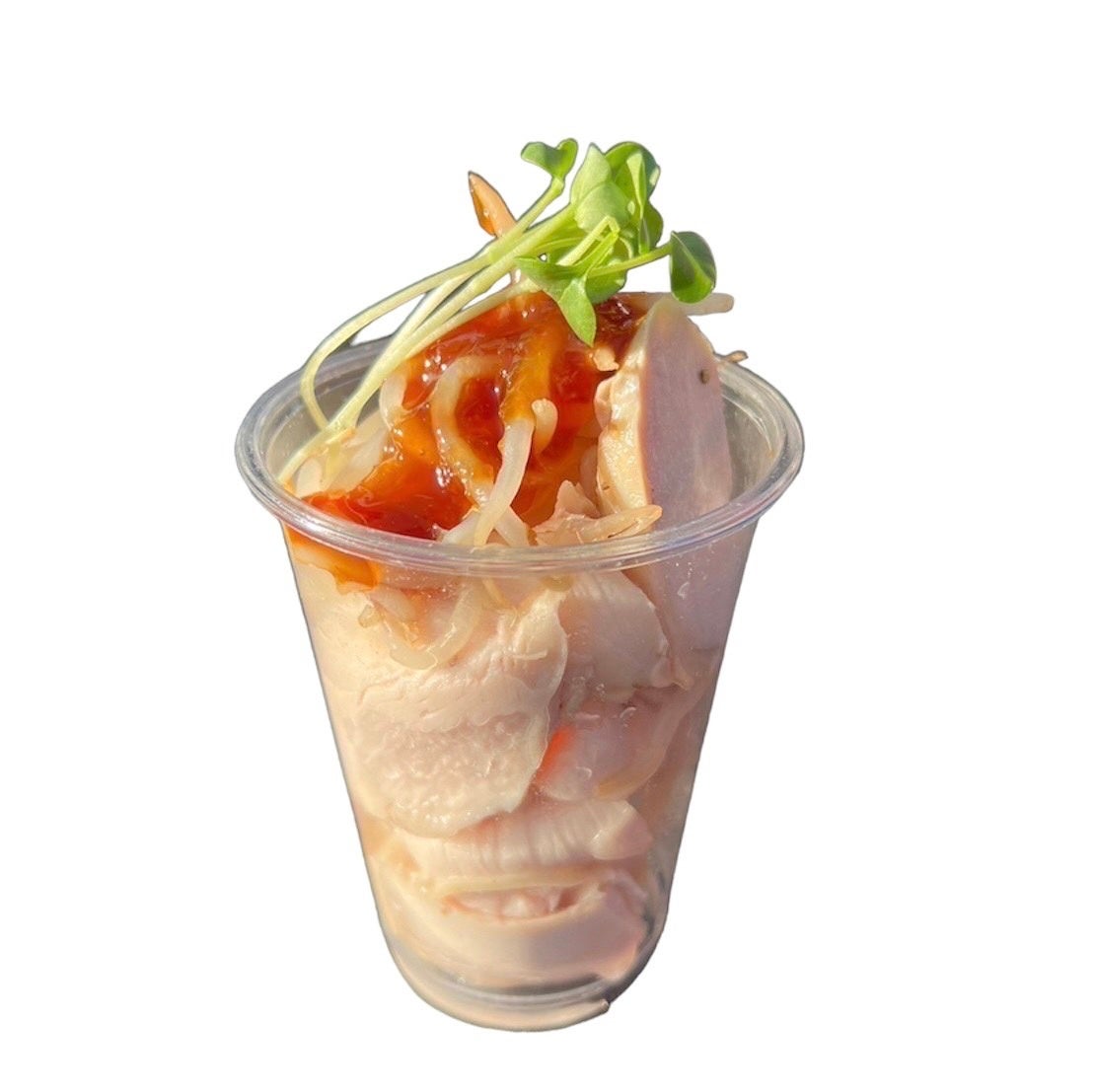 <暴れん坊チキン> サウナチキン おろしポン酢ソース  600円