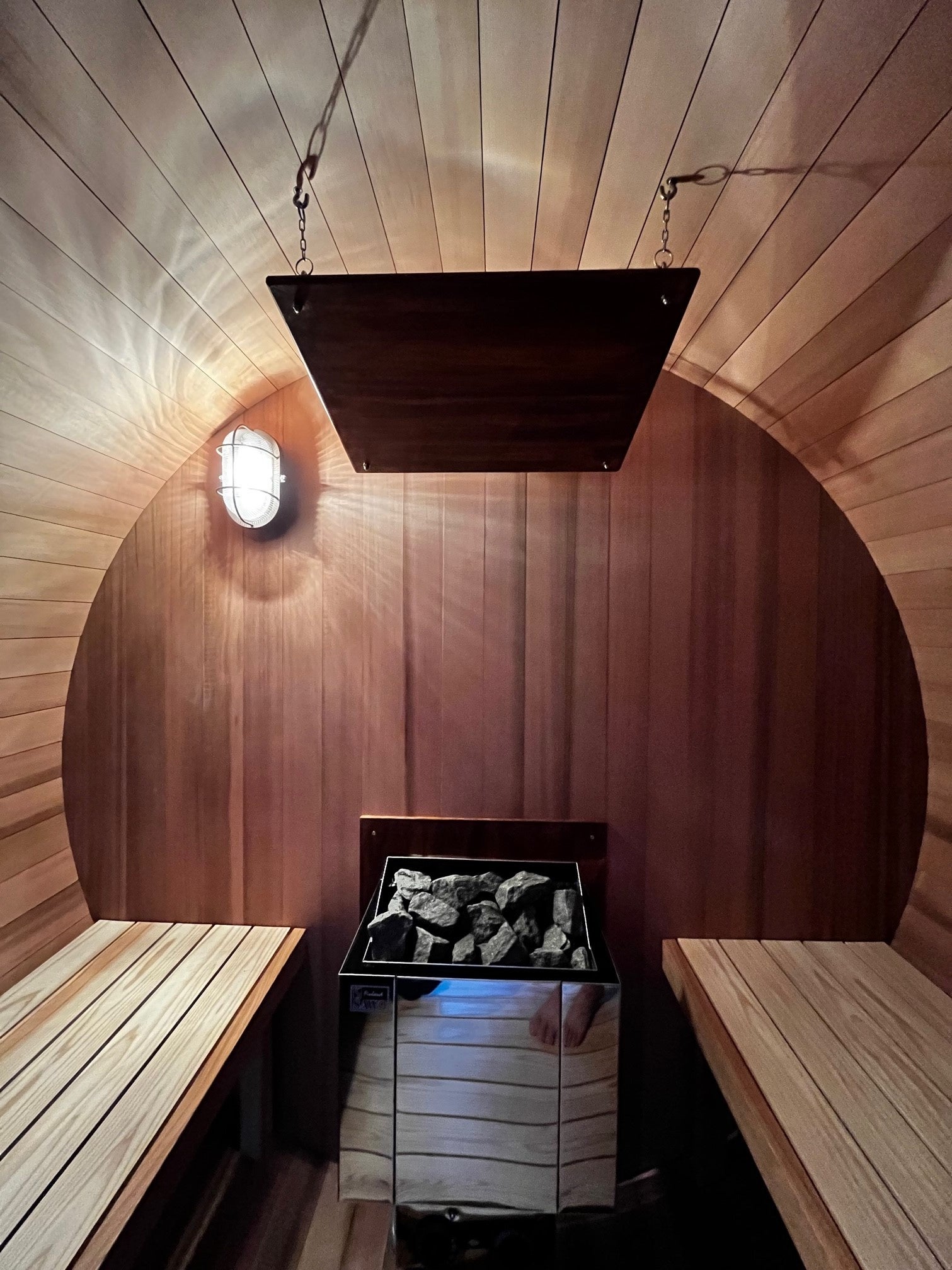 ＜アーティストリー＞ バレルサウナ内観 ※展示のみ
