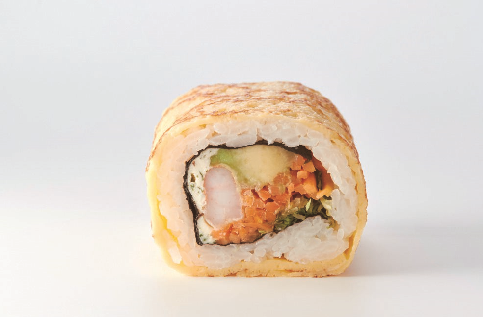 ＜RF1＞ 野菜と愉しむ海老とアボカドの福恵方巻き　1,296円■地下1階 惣菜売場 ※2月3日（金）のみ販売