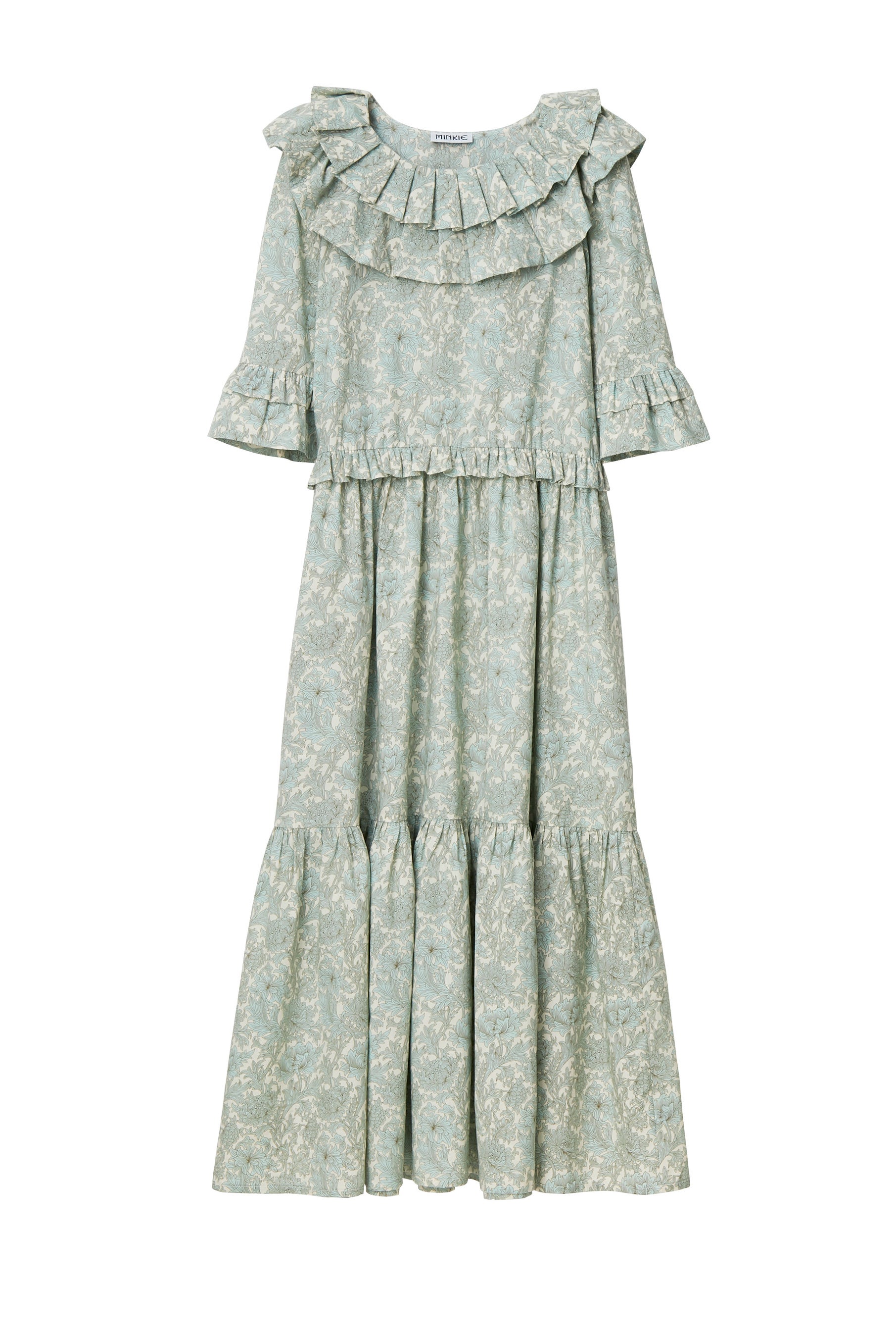 ＜ミンキー＞ リバティファブリックドレス 49,500円 ※1点限り