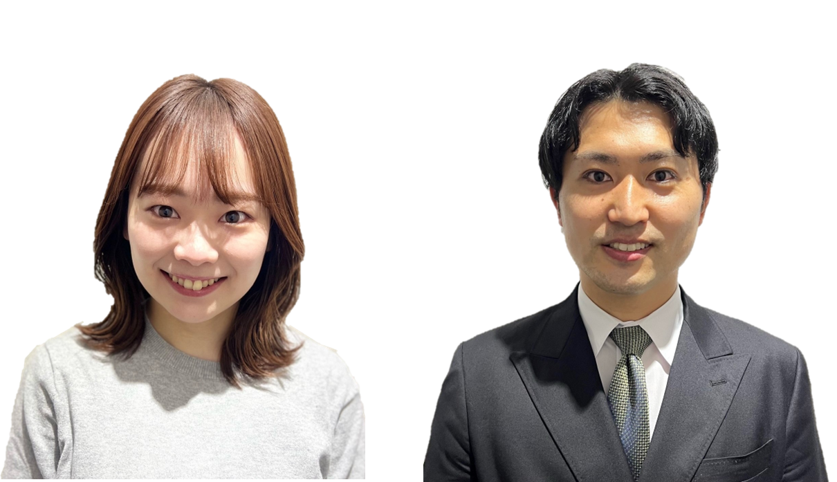 企画担当 左から内海（25歳）・酒井（33歳）