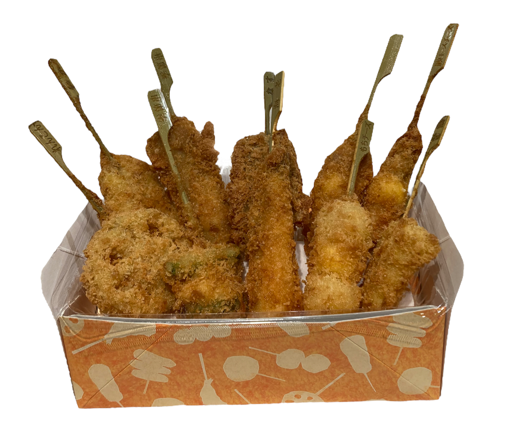 ＜串重＞ 季節の串入り 串カツ10本セット 1,188円