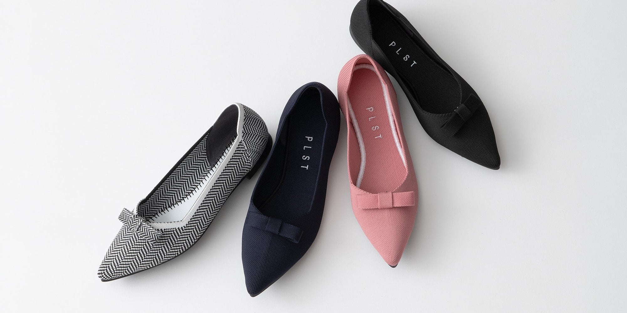 リサイクルニットエアリーパンプス 9,990円■TGM 5階 プラステ 