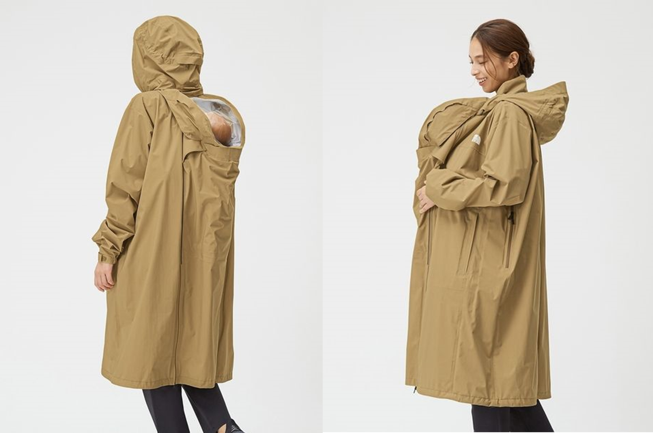 ＜ザ・ノース・フェイス＞&nbsp; マタニティピッカパックレインコート （ユニセックス） 49,500円 ■ジェイアール名古屋タカシマヤ 8階 コンテンポラリー&ベーシック売場