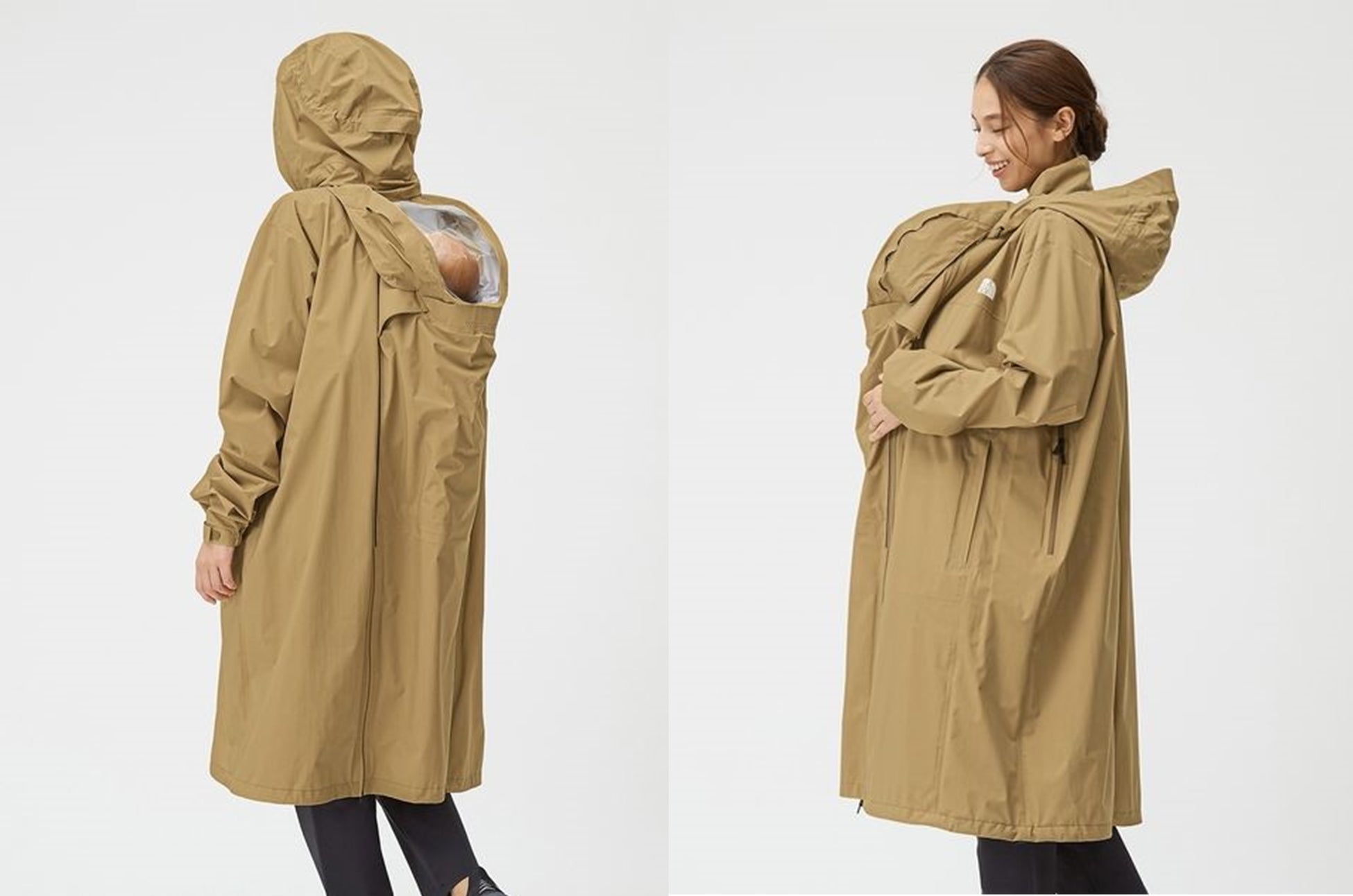 <ザ・ノース・フェイス>  マタニティピッカパックレインコート (ユニセックス) 49,500円 ■ジェイアール名古屋タカシマヤ 8階 コンテンポラリー&ベーシック売場