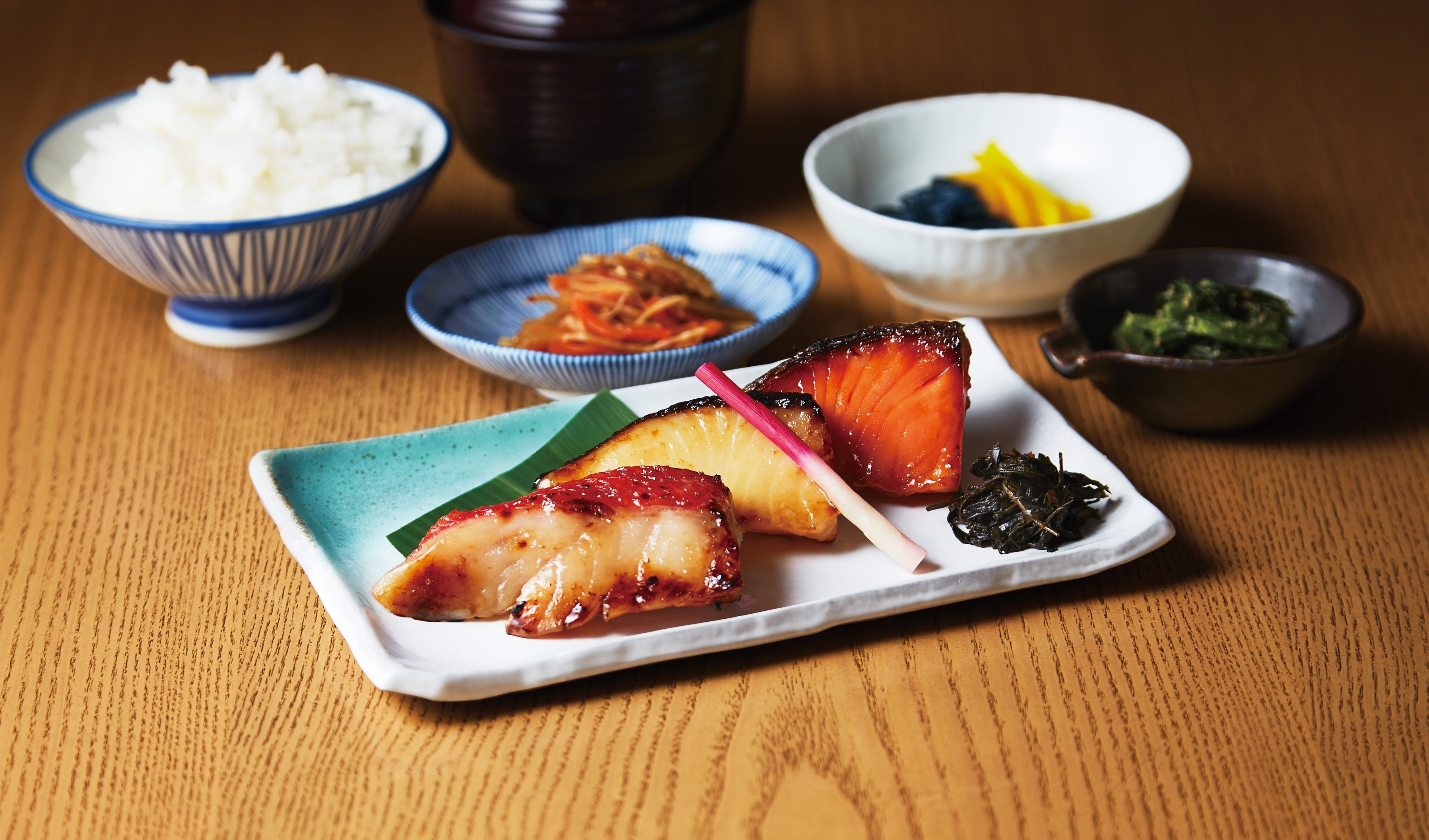 東京都＜京粕漬 魚久＞限定あじみせ定食 2,420円 ※各日50食限り